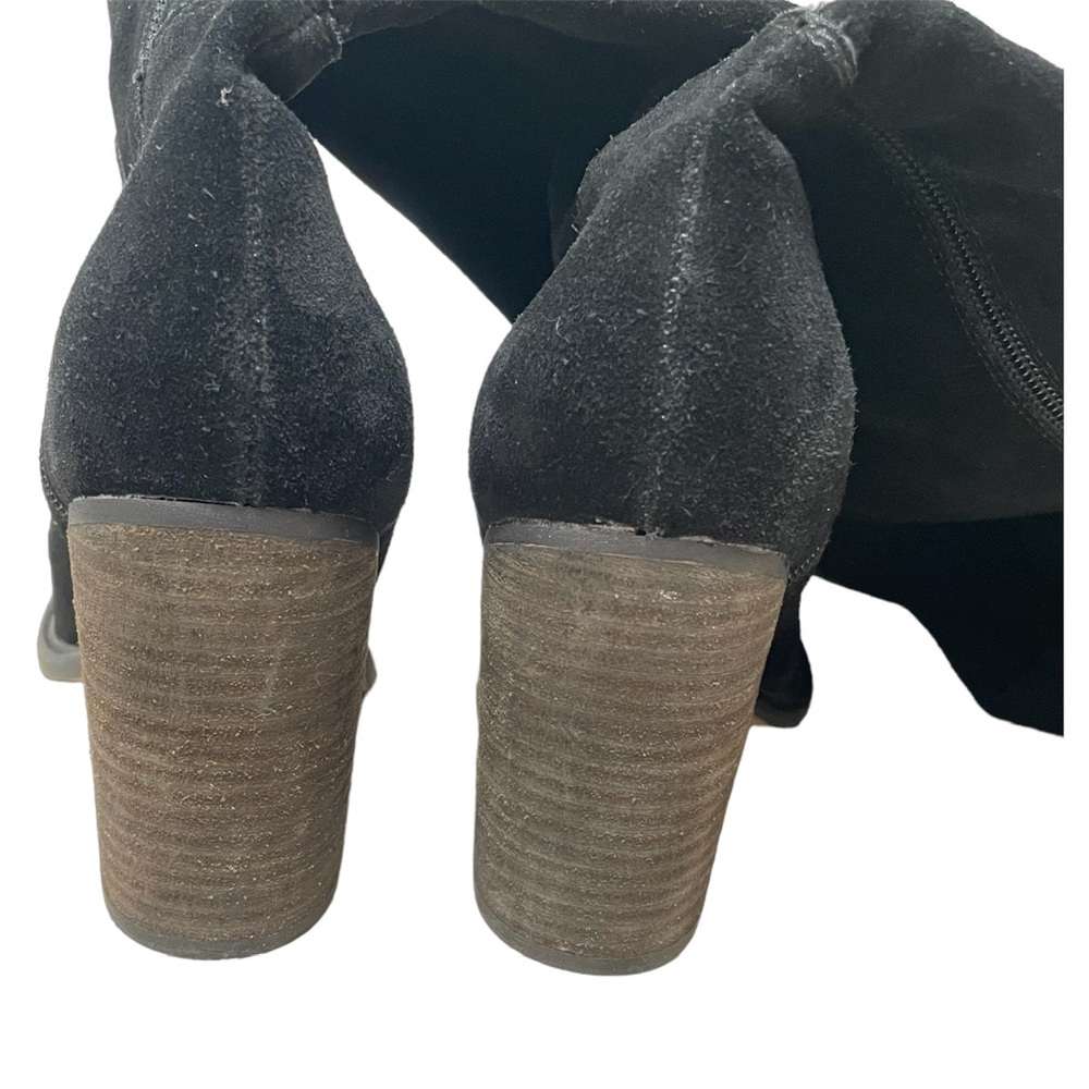 Kelsi Dagger Logan Black Over The Knee Suede‎ Boot - Picture 11 of 11